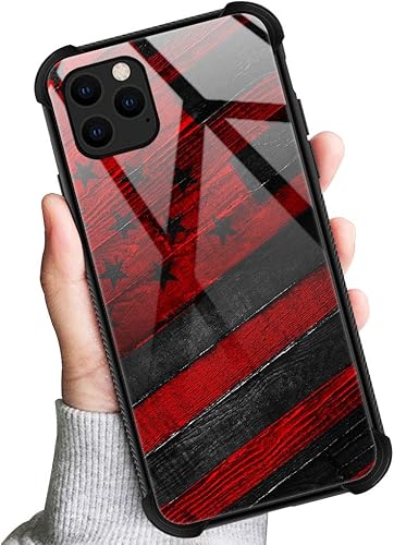 Miniatura 6 de DJSOK Funda compatible con iPhone 12 Pro Max, diseño con patrón de parachoques trasero, esquinas reforzadas antiarañazos, caver de TPU suave, fundas
