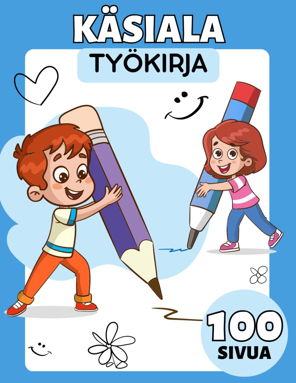 Helppo Käsiala ja Käsinkirjoitus Harjoituskirja Taaperoille ja Lapsille: Tämä työkirja on upea kynän otteen harjoittelija, jossa on lisäksi eläimiä ja ... sekä numeroiden kirjoitusharjoituksia