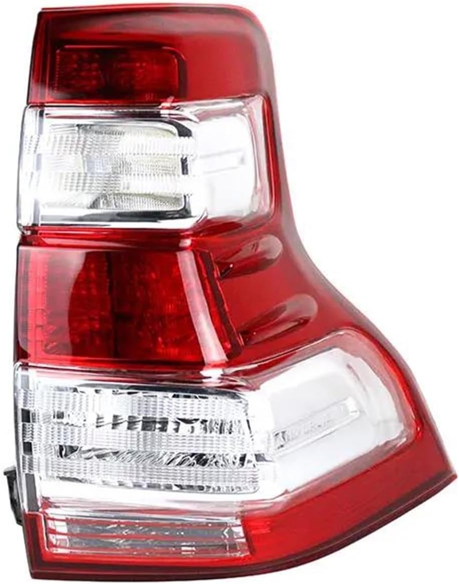 Car Rear Light Compatible with Toyota for Land for Cruiser for Prado LC150 FJ150 2014 2015 2016 2017 Car Rear Tail Light Turn Signal Brake Lamp Auto Taillight Assembly(Red Right)