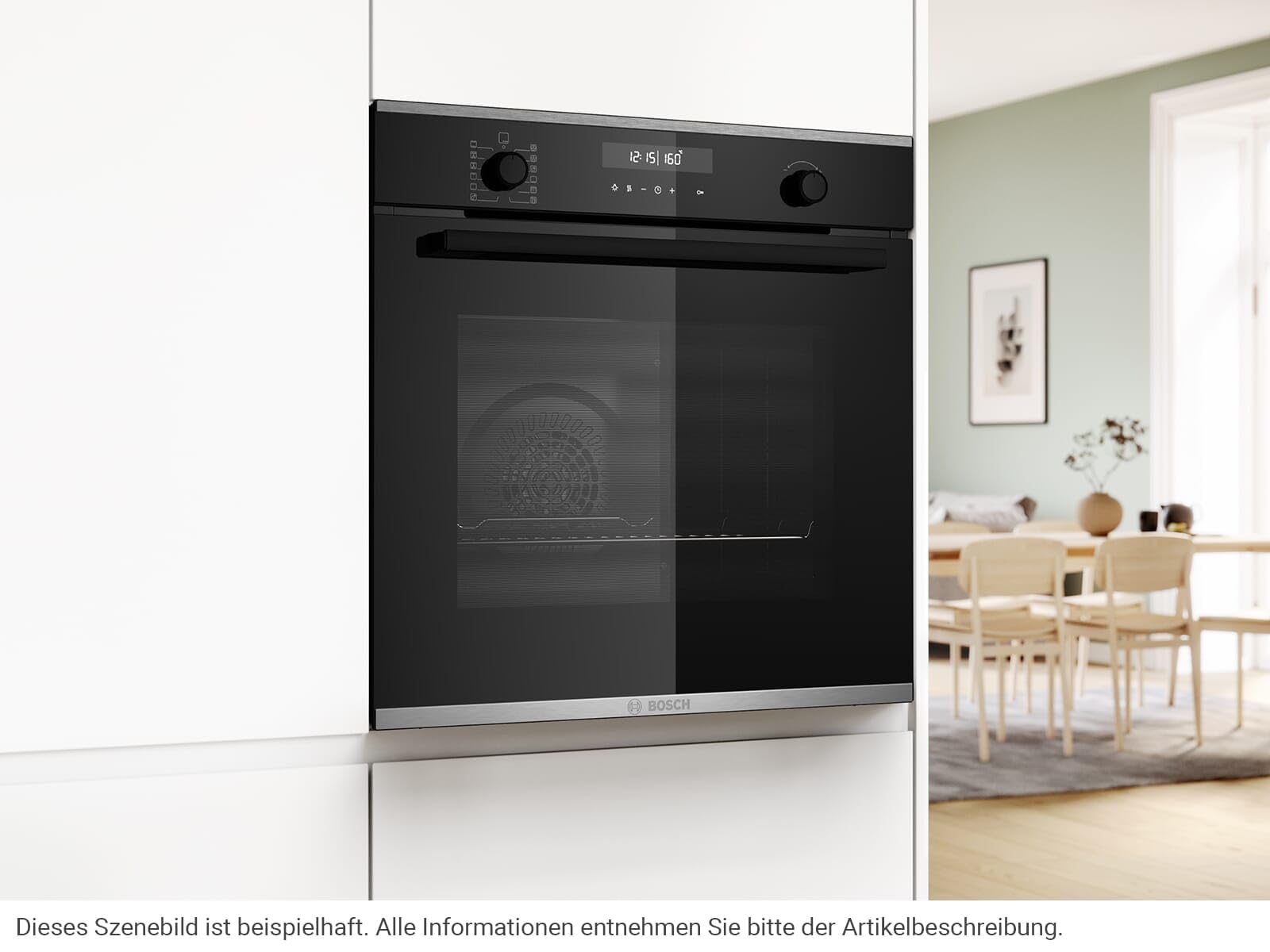 Bosch HBG278BB3 Pyrolise piekarnik czarny