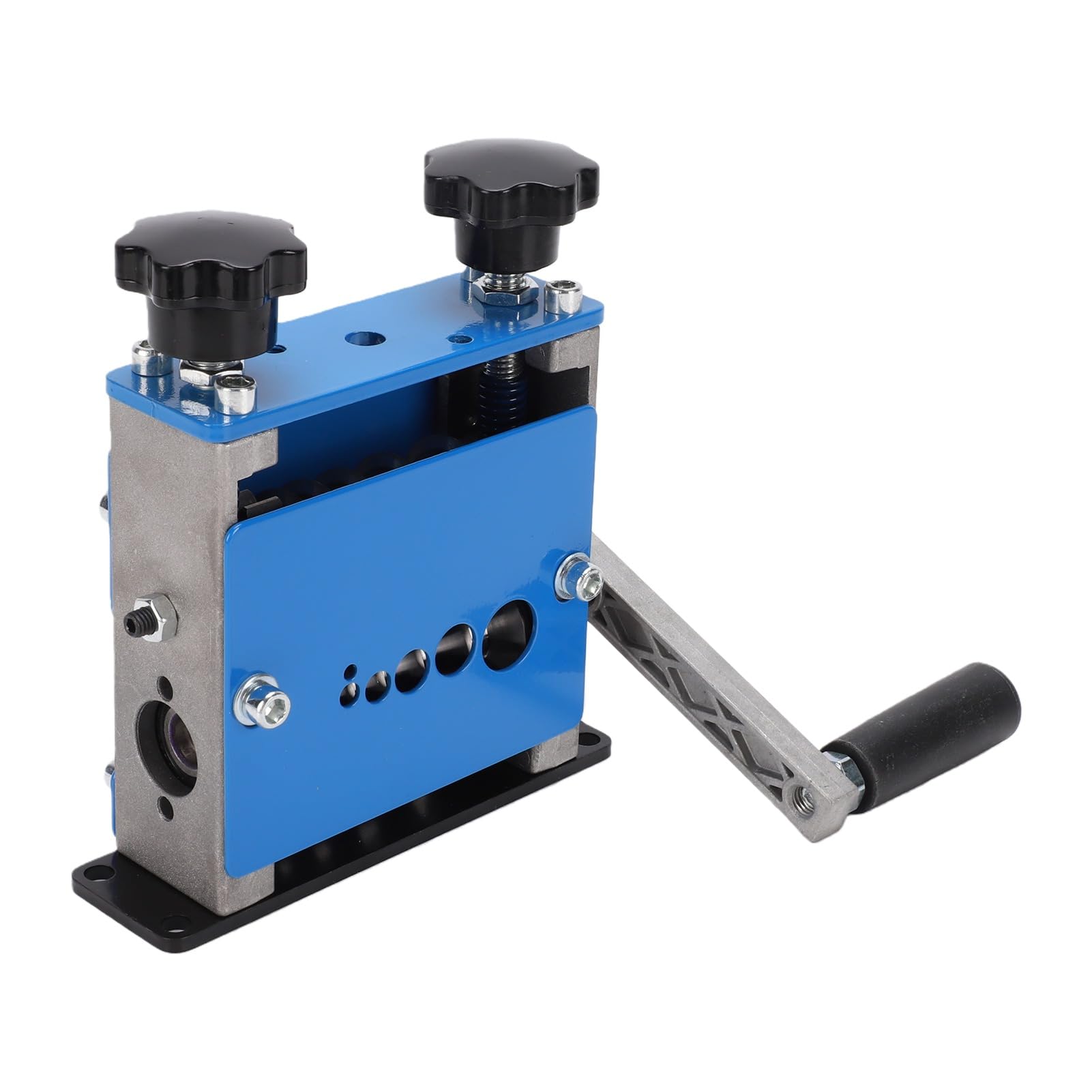 ViaGasaFamido Machine à Dénuder les Fils de Cuivre, Compacte, Double Mode, Manivelle et Perceuse, pour Ateliers et Projets Domestiques, 1 unité