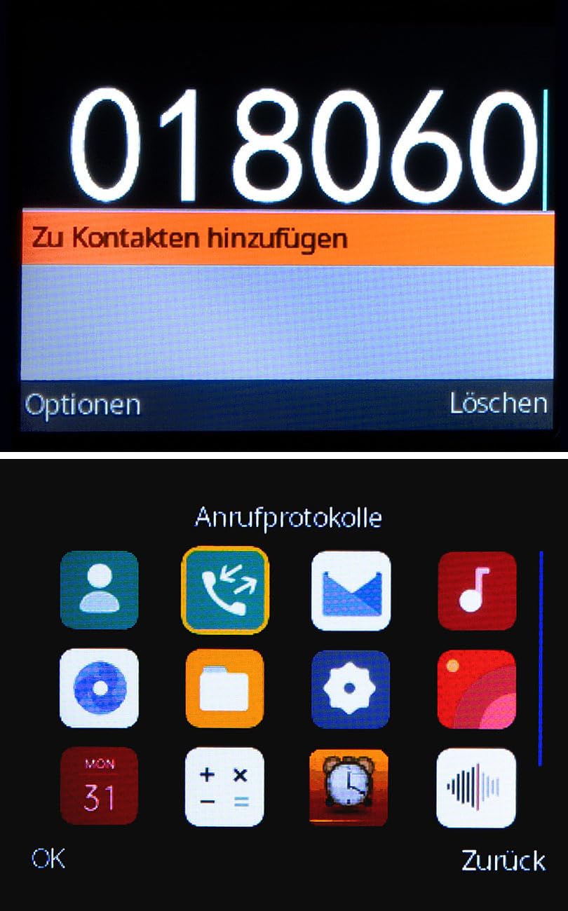 Communications Dual SIM Telefon: 4G-Tischtelefon, Notruf, SMS, Versandrückläufer (SIM Lock frei Telefon, 4G-Tischtelefon mit Dual)