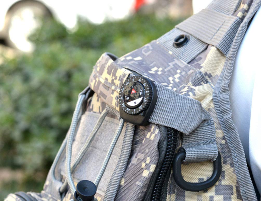 Beau Boussole De Navigation, Boussole De Survie en Plein Air avec Sangle Réglable, pour Le Camping, La Randonnée Et d'autres Activités De Plein Air Durable