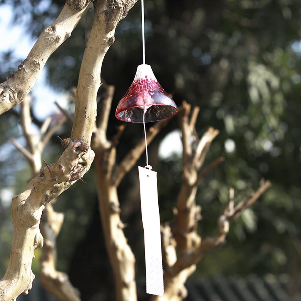 Carillons éoliens de Jardin Faits à la Main de Style Japonais, carillons éoliens en Verre, carillons éoliens extérieurs carillons éoliens pour la décoration intérieure de la terrasse du Jardin