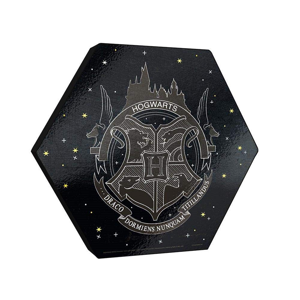 Hogwarts Crest Black And White