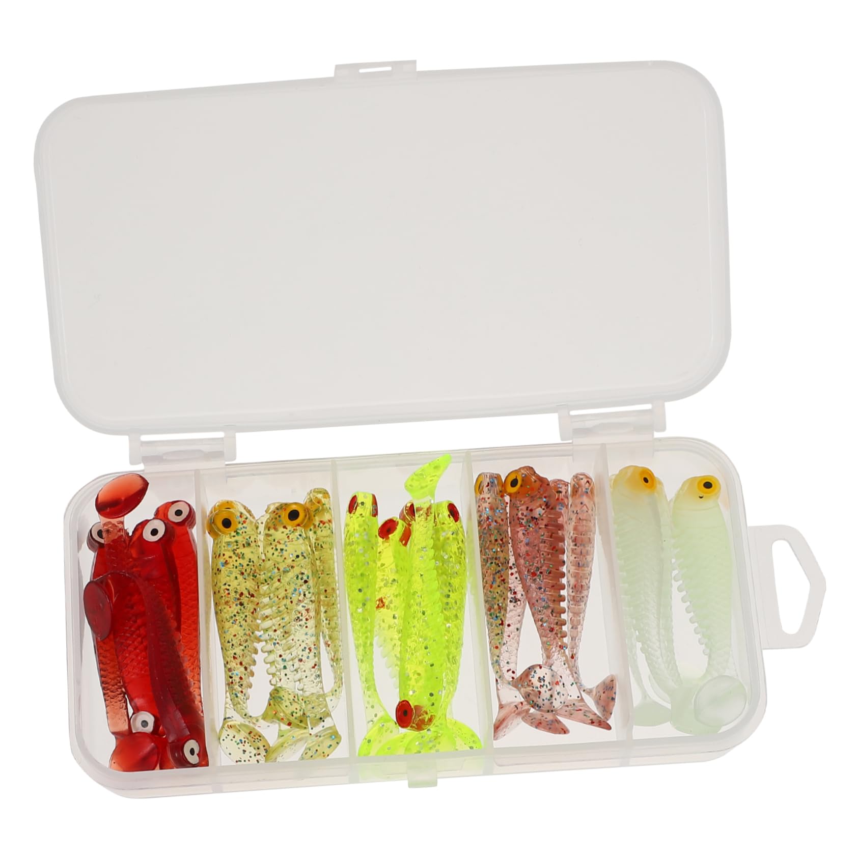 BESTonZON Leurres Artificiels pour Truites Leurres pour Brochets Kits De Leurres De Pêche Mini Appâts De Simulation Leurres Artificiels pour Poissons Fabrication De Leurres pour Bars