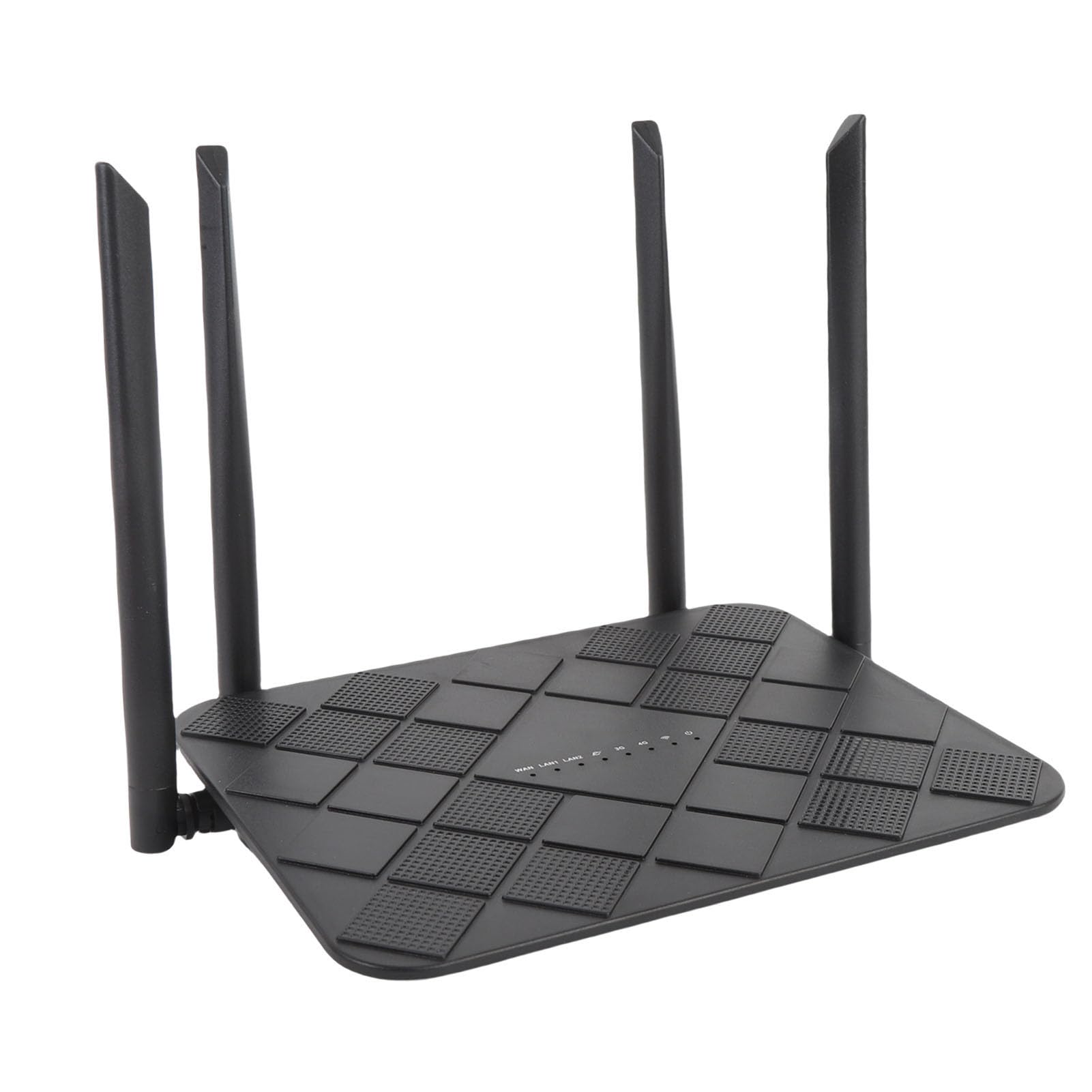 Annadue Router Portatile per Viaggi, 300 Mbps 4G LTE Sbloccato Mobile Hotspot Dispositivo con Slot SIM Card, 4 Antenne Ad Alto Guadagno Router Portatile per la Casa