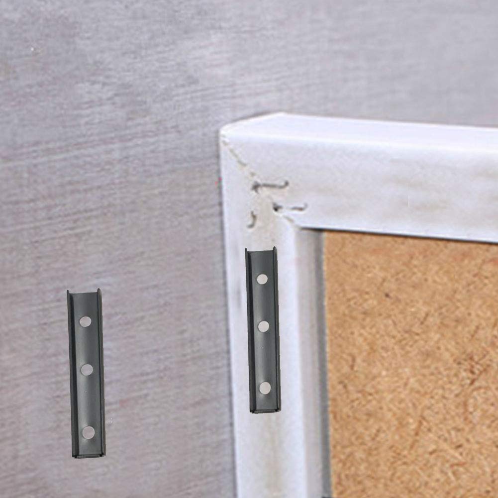 KAIISSA 6 Pair Concealed Headboard Panel Wall Fixing Brackets