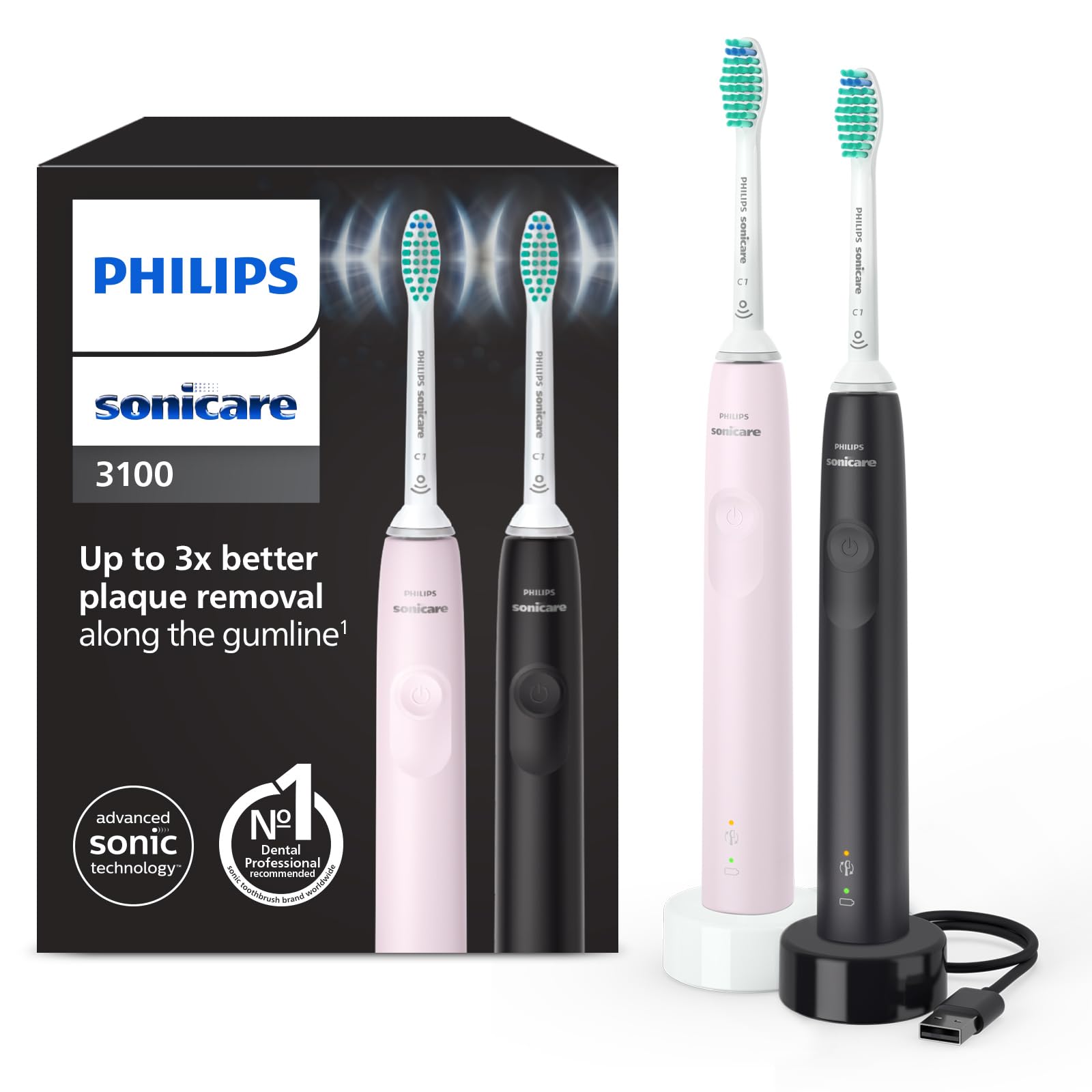 Philips Spazzolino elettrico  Sonicare HX3675/15