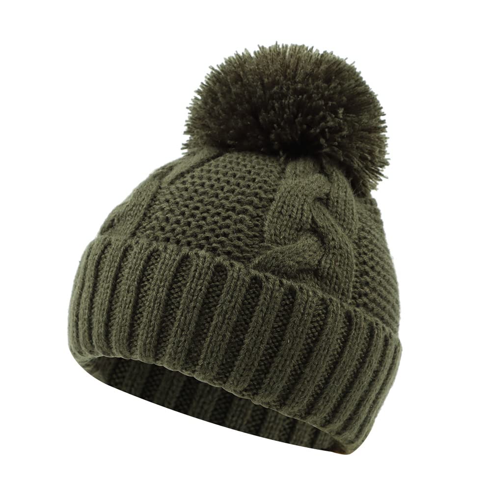 Winter Knit Baby Hat Twist Warm Beanie for Boy Girl Fall Baby Cap