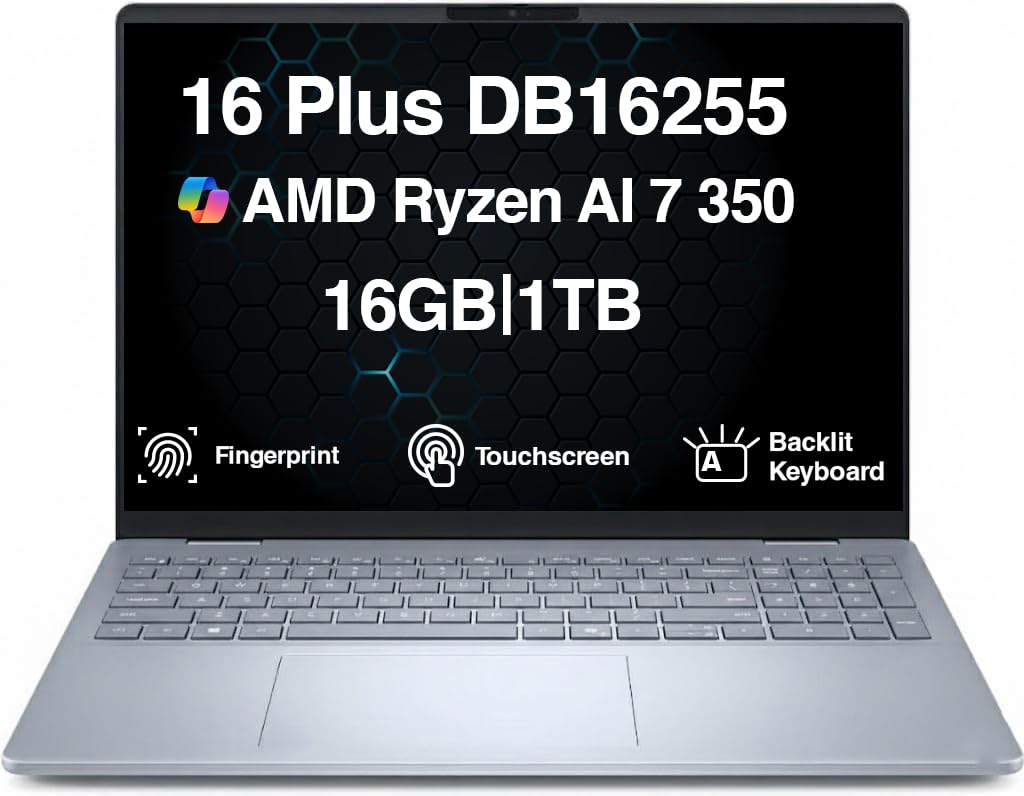 Amazon.com: Dell 16 Plus DB16255 AI Business Laptop 16.0