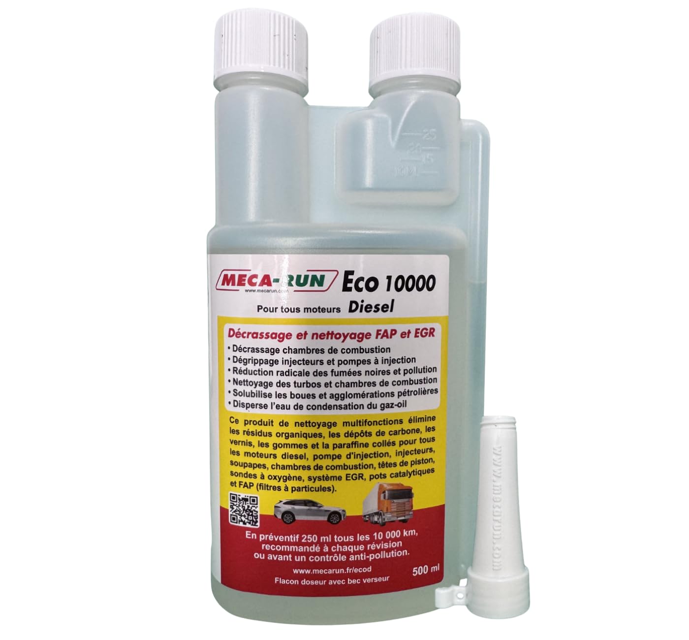 Mecarun ECO 10000 Diesel anti encrassement 500ml