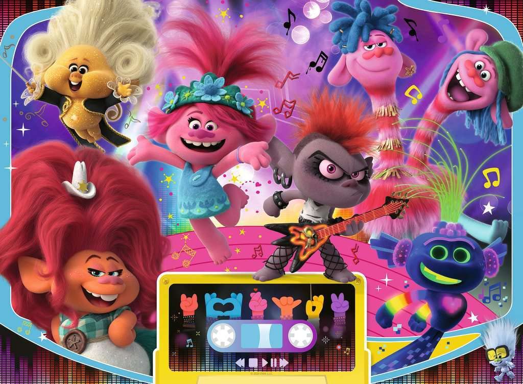 Ravensburger Puzzle Trolls 3 – 35 Teile, Für Kinder Ab 3 Jahren, Mit Softclick-Technologie, 26x28 Cm