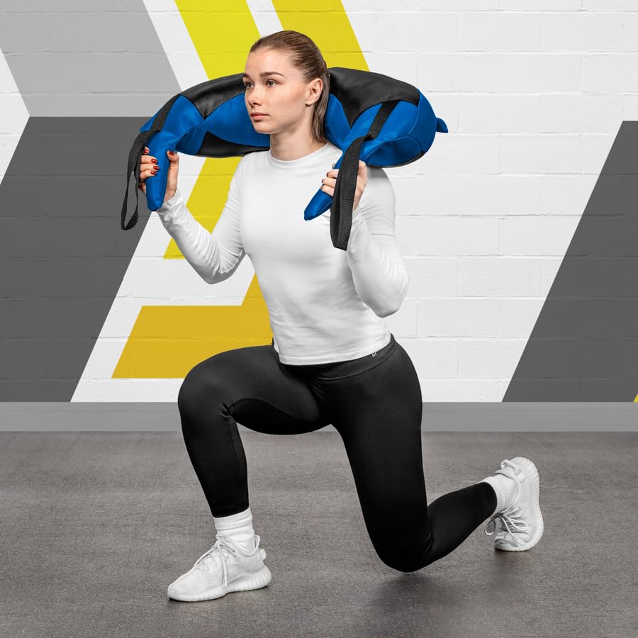 METIS Bulgarian Bag - 5kg bis 20kg | Crossfit Equipment und Krafttraining - Trainingsgerät für Fitnesscenter und Zuhause (15kg)