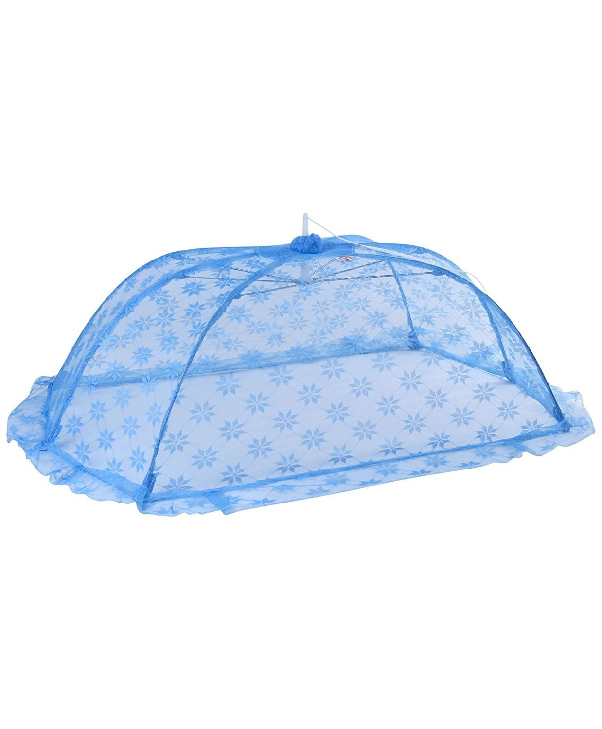 Umbrella Style Full Cover up for 0 to 3 Year Baby Pink Mosquito Net for New Born (0 to 3 Years-image-10