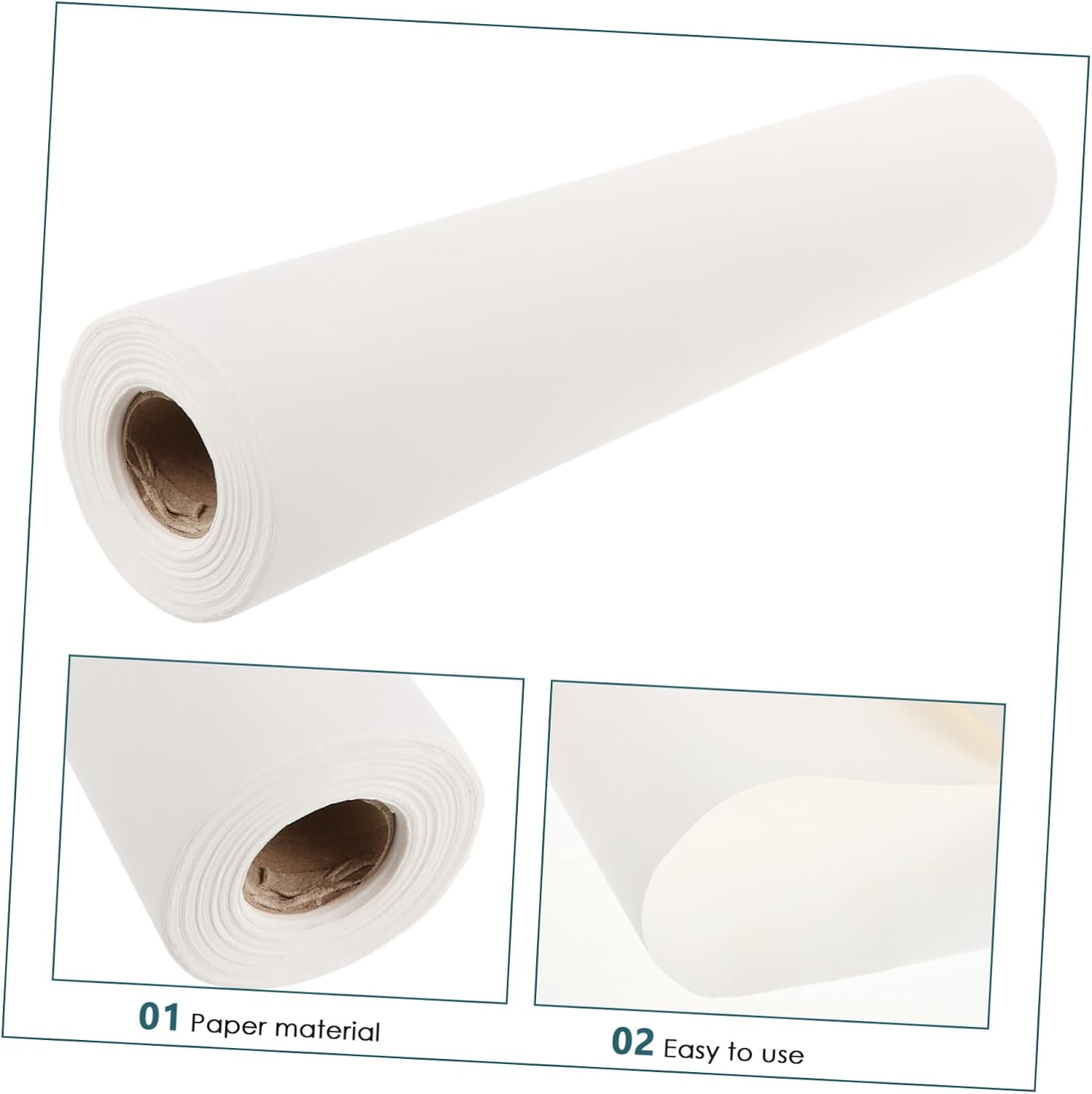 HOODANCOS 25m High Absorption Rice Paper Sturdy Thick Chinese Raw Xuan Paper Pad for Art