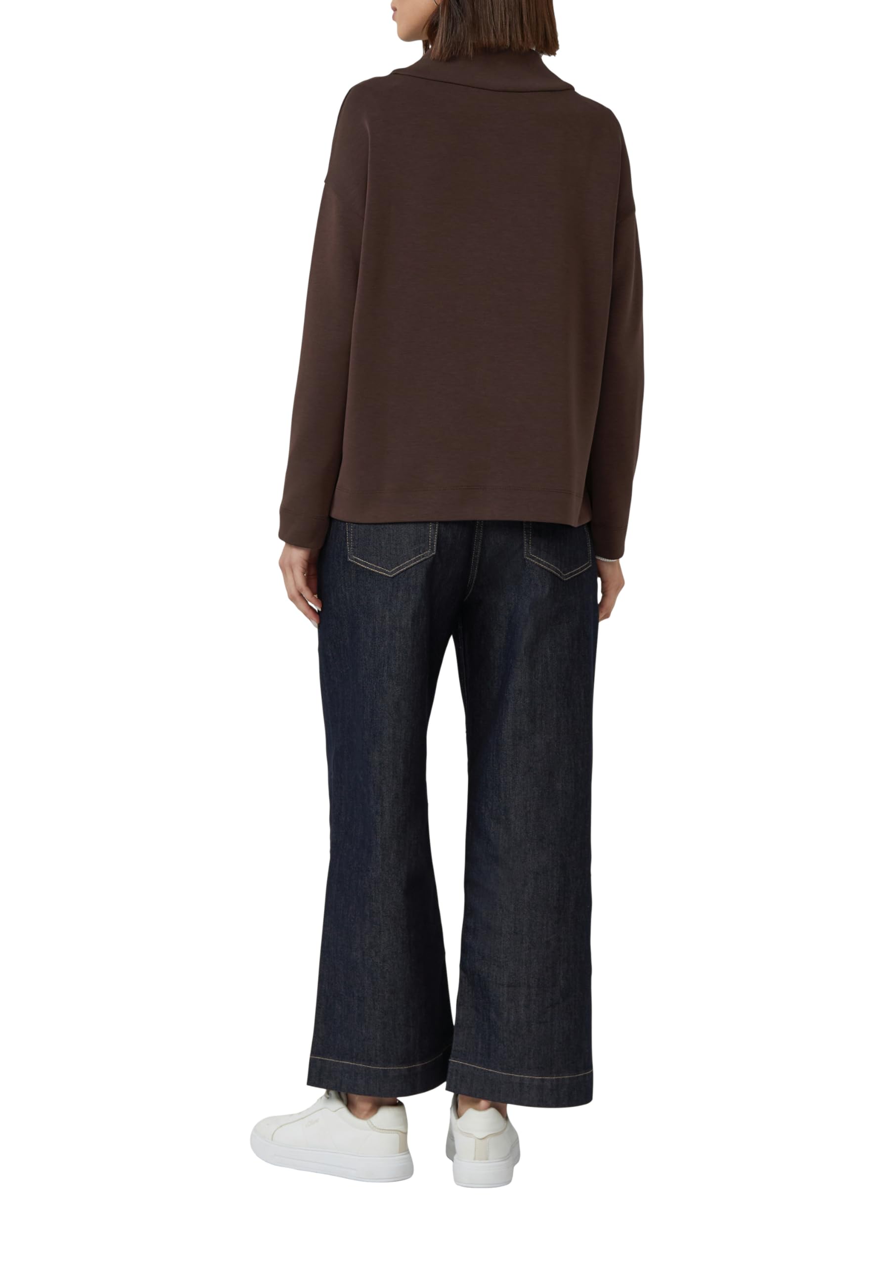s.Oliver Sportiver Hoodie aus Scuba im Relaxed Fit