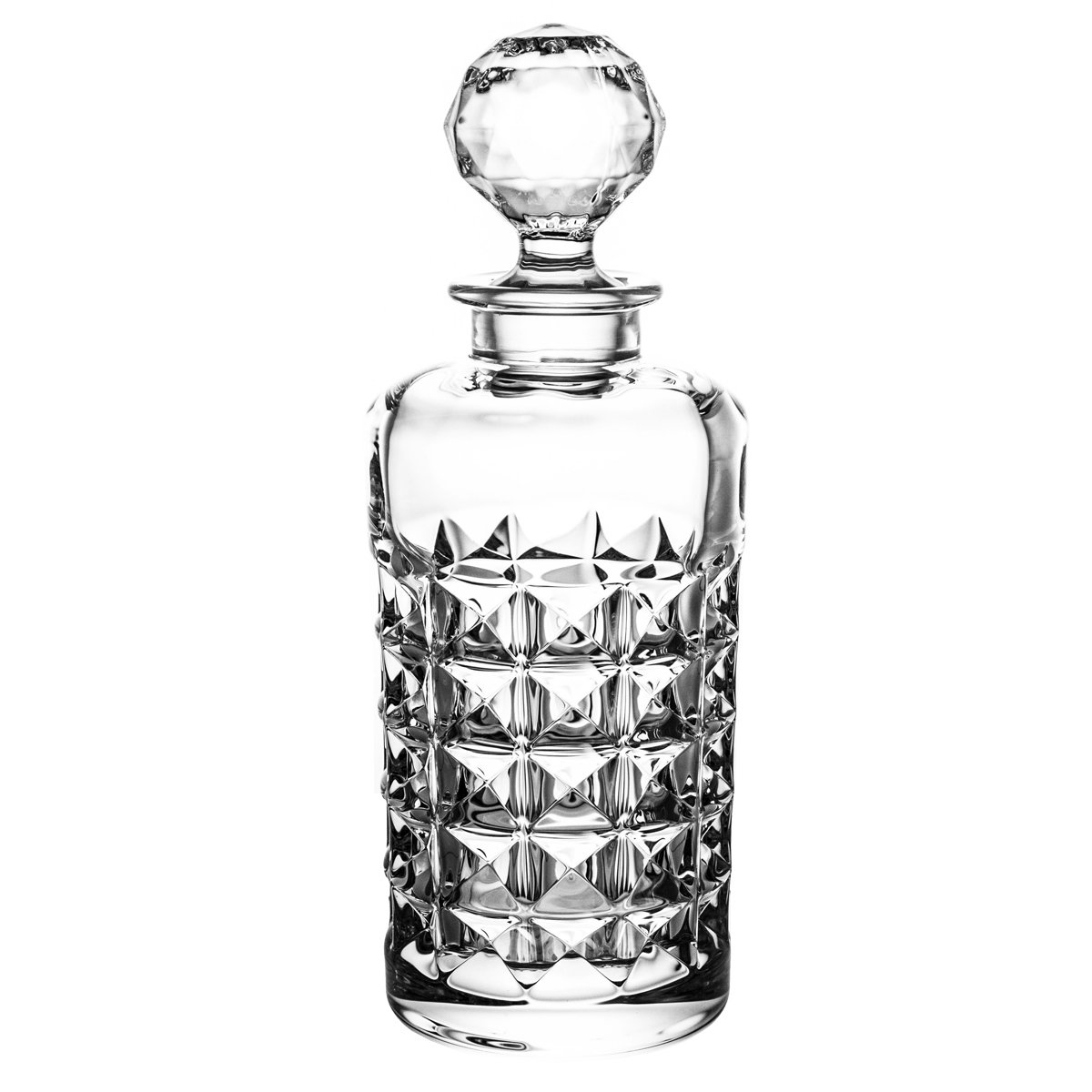 Whiskeykaraffe, Glas, 700ml, 10 x 10 x 27 cm