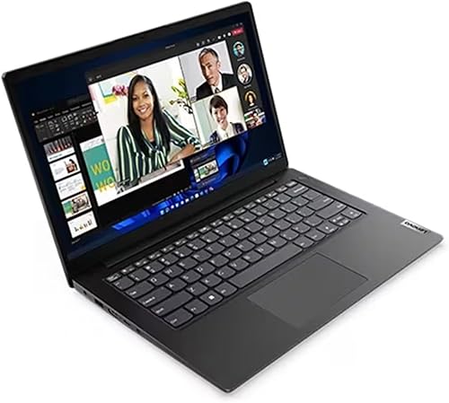 Miniatura 5 de Lenovo Portátil comercial V14, procesador AMD Ryzen 5 7520U de 4 núcleos, almacenamiento SSD de 1 TB, memoria DDR5 de 8 GB, pantalla FHD 1080p de 14