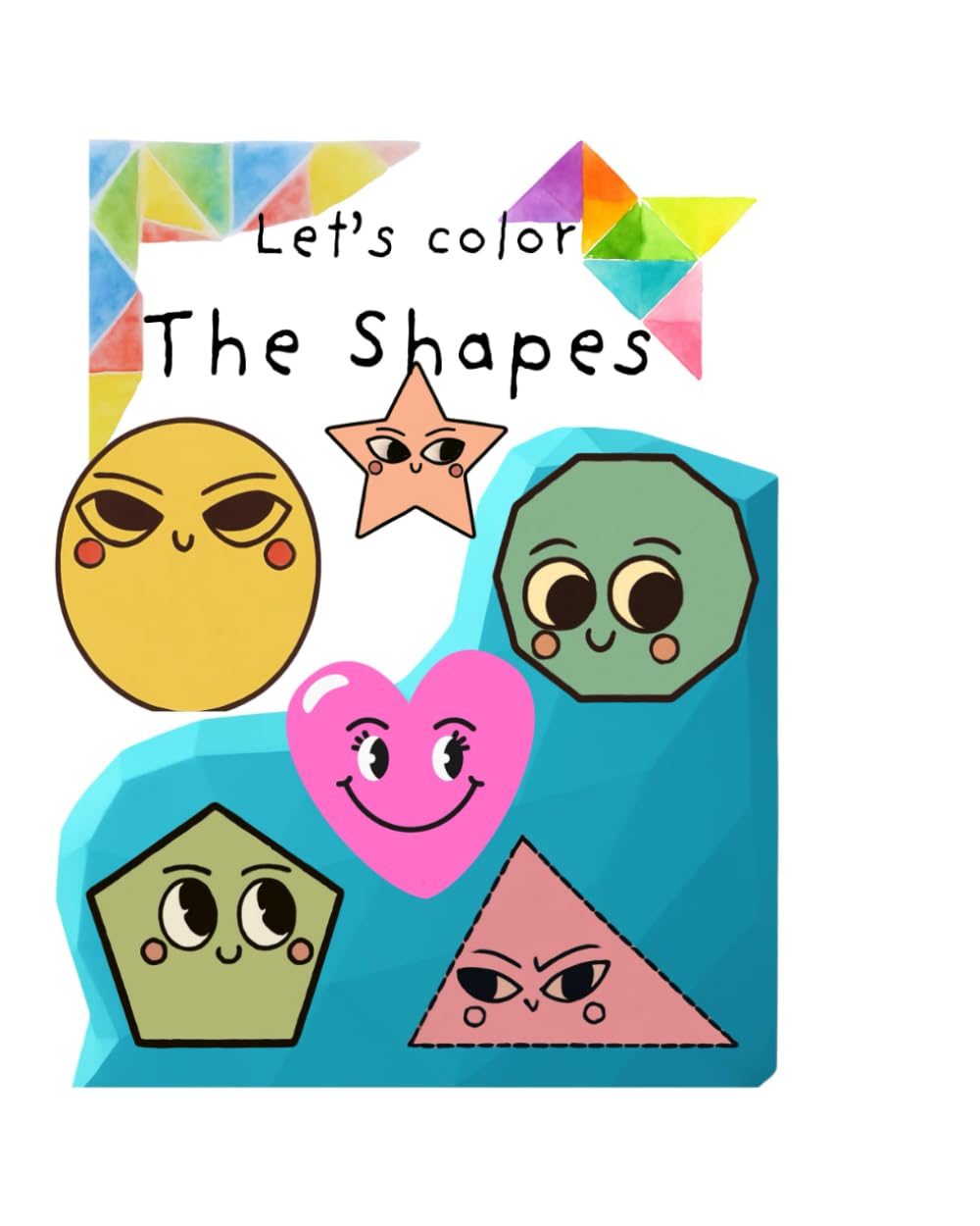 Kids coloring book - Shapes (Little Learners Coloring and Activity Series)