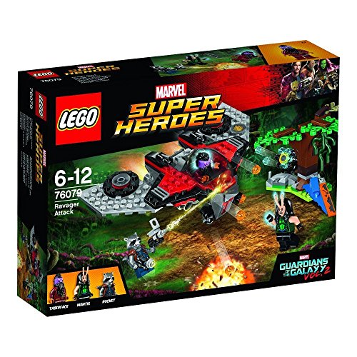Preisvergleich Produktbild LEGO Marvel Super Heroes Ravager-Attacke 76079