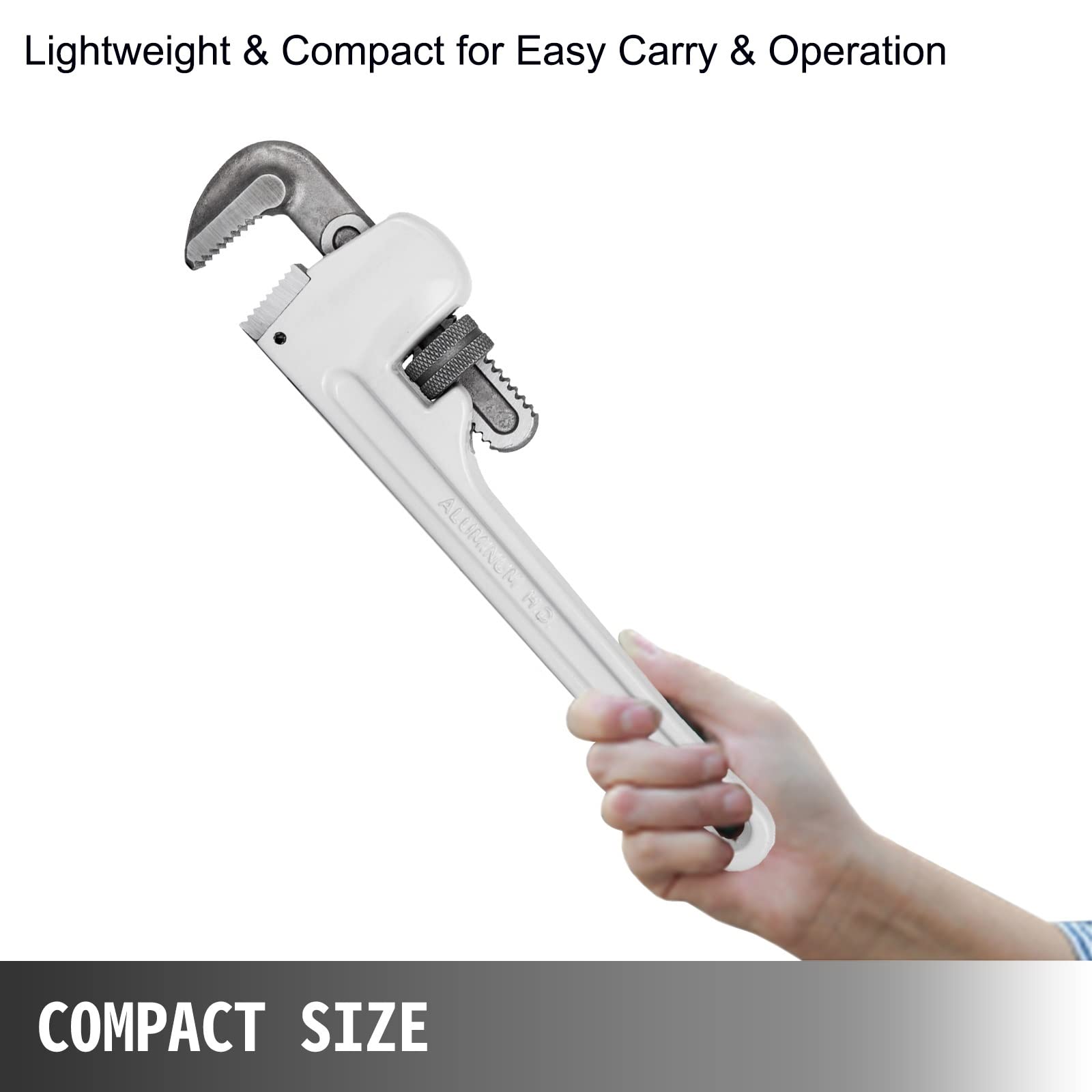 Llave de Tubo Industrial, Llave Universal for el hogar, Herramienta de reparación de fontaneros multifunción de 36 Pulgadas y 48 Pulgadas, alicates de Llave Abierta Grande (Color : 36Inch)