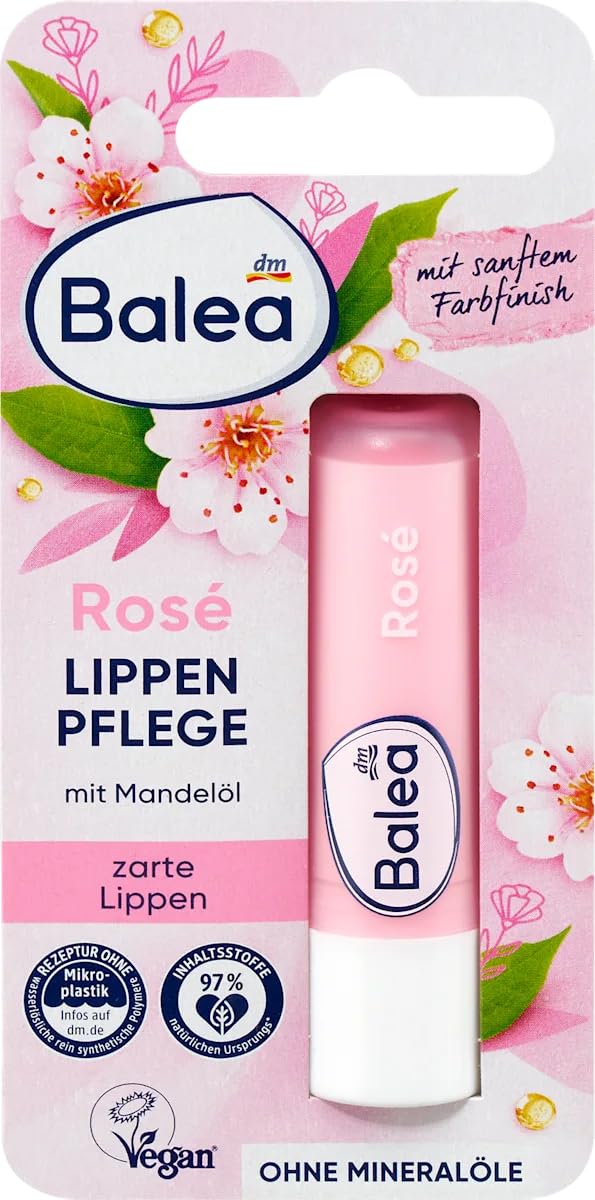 Lip Balm Rosé, 4.8 g Made in Germany