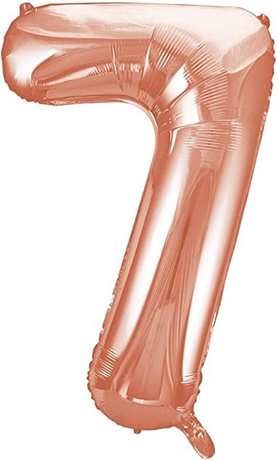 Vincenza 40" Foil Helium Balloons Number Letters 0-9 Rose Gold For Birthdays Weddings Party Balloon Decoration (7)