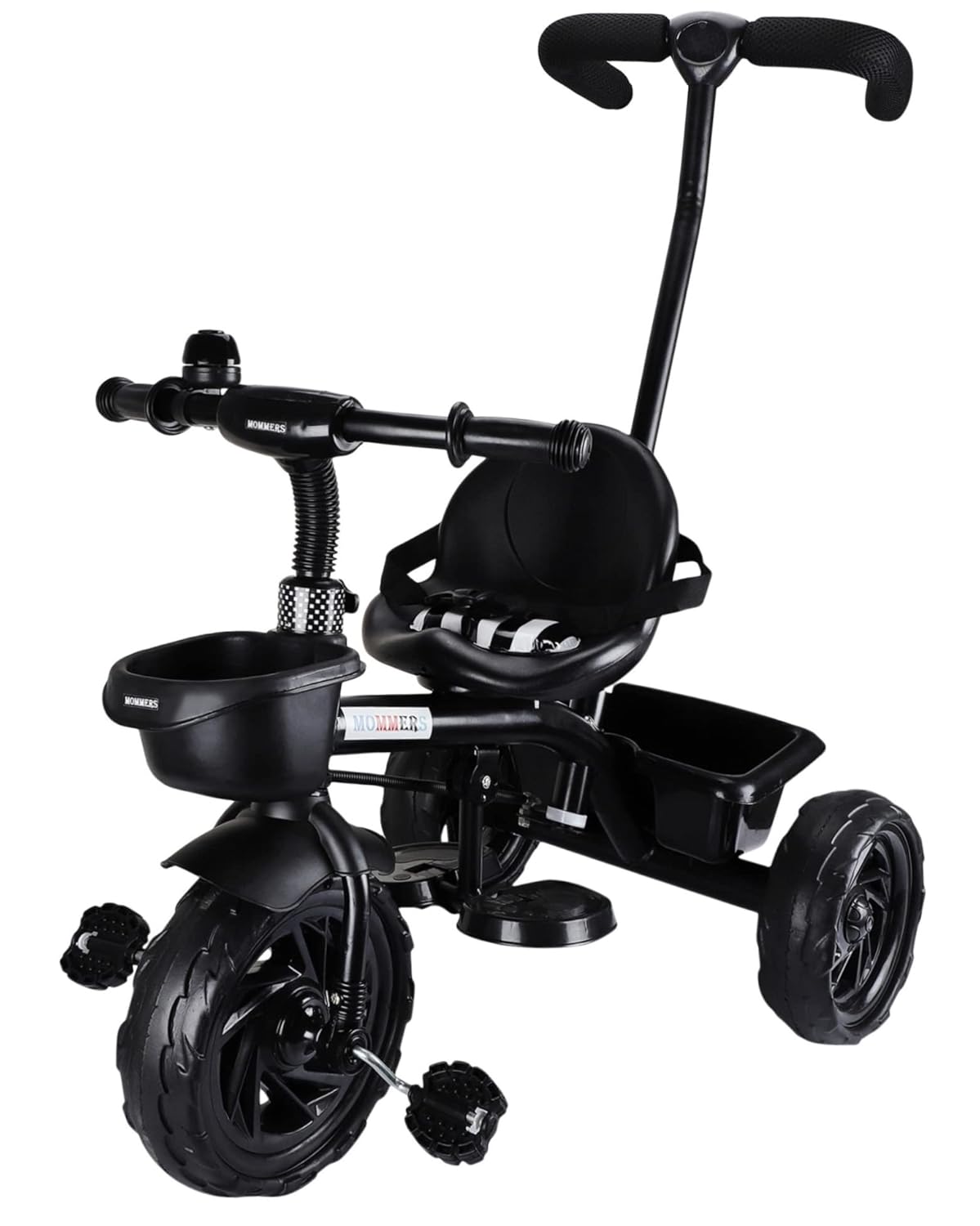 Mommers MacToy for KidsBaby TrikesTricycle with Parental Push Handle