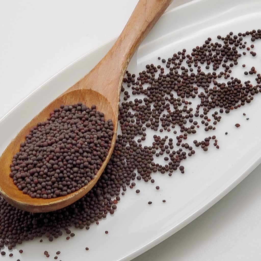 Amazon.co.jp: ブラウンマスタード Brown Mustard Seed Whole ホール