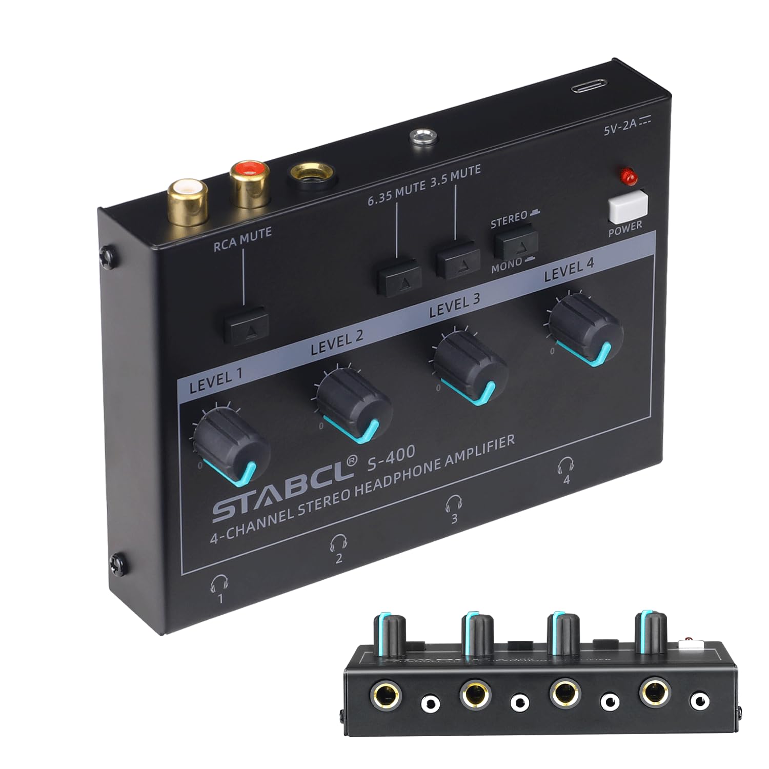 STABCL Headphone Amplifier 4 Channel-image-31