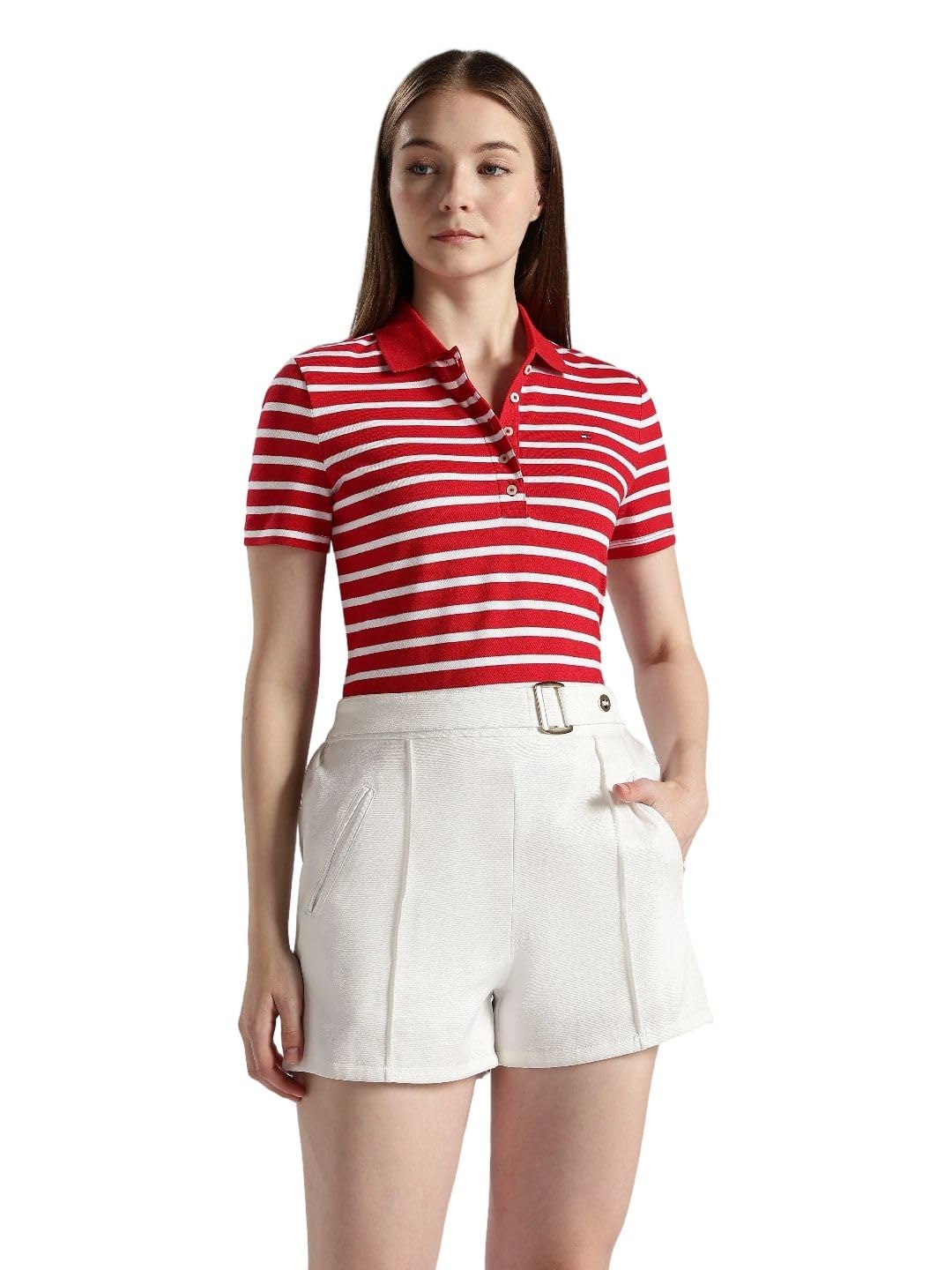 tommy hilfiger Striped Regular fit Cotton Polo t-Shirt-picture-44