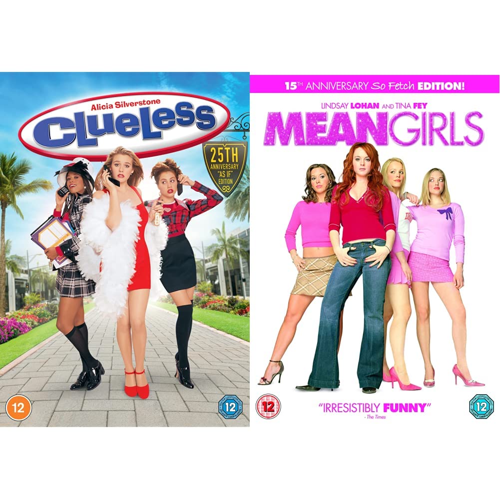 Clueless DVD [2020] & Mean Girls [2004] [DVD]