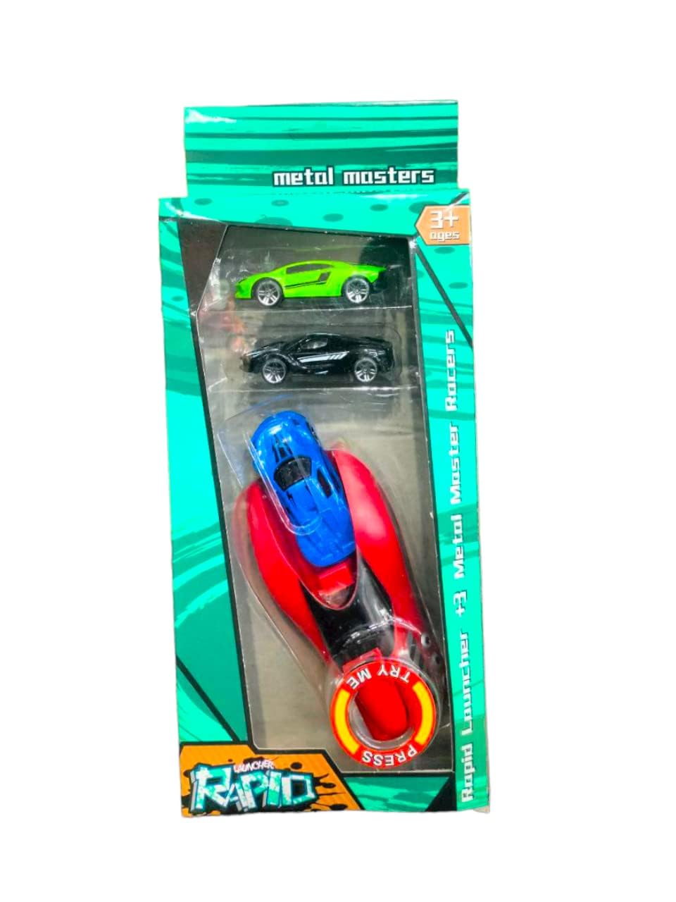 MKY Race Cars Best Rapid Launcher(3 Metal Master Racers Car) for Kids(Pack of: 1)[Multicolor] (B0DFMF3334) Amazon Price History, Amazon Price Tracker