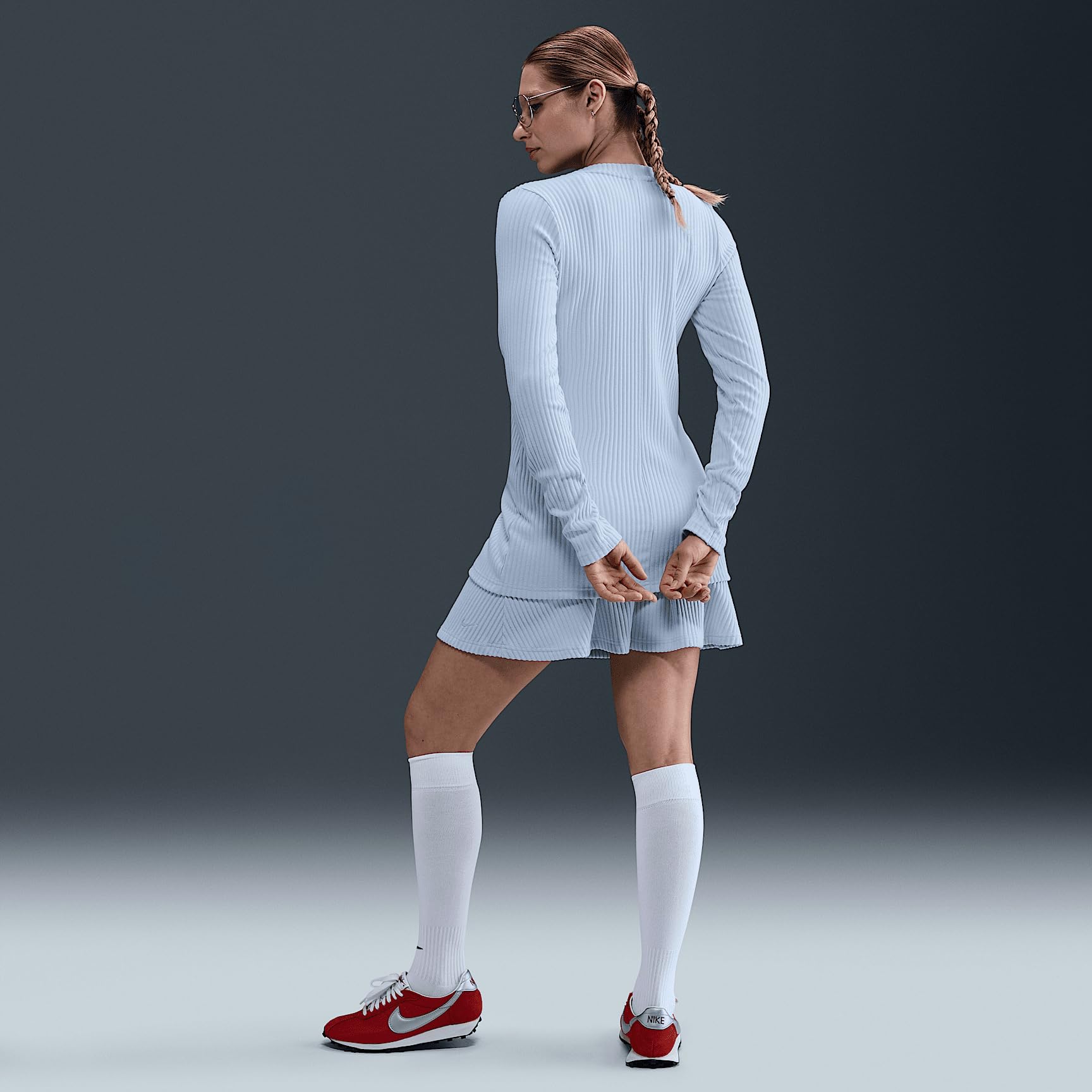 NIKE Sportswear Chill Rib Schmal Geschnittene Strickjacke (Damen) Cárdigan Mujer