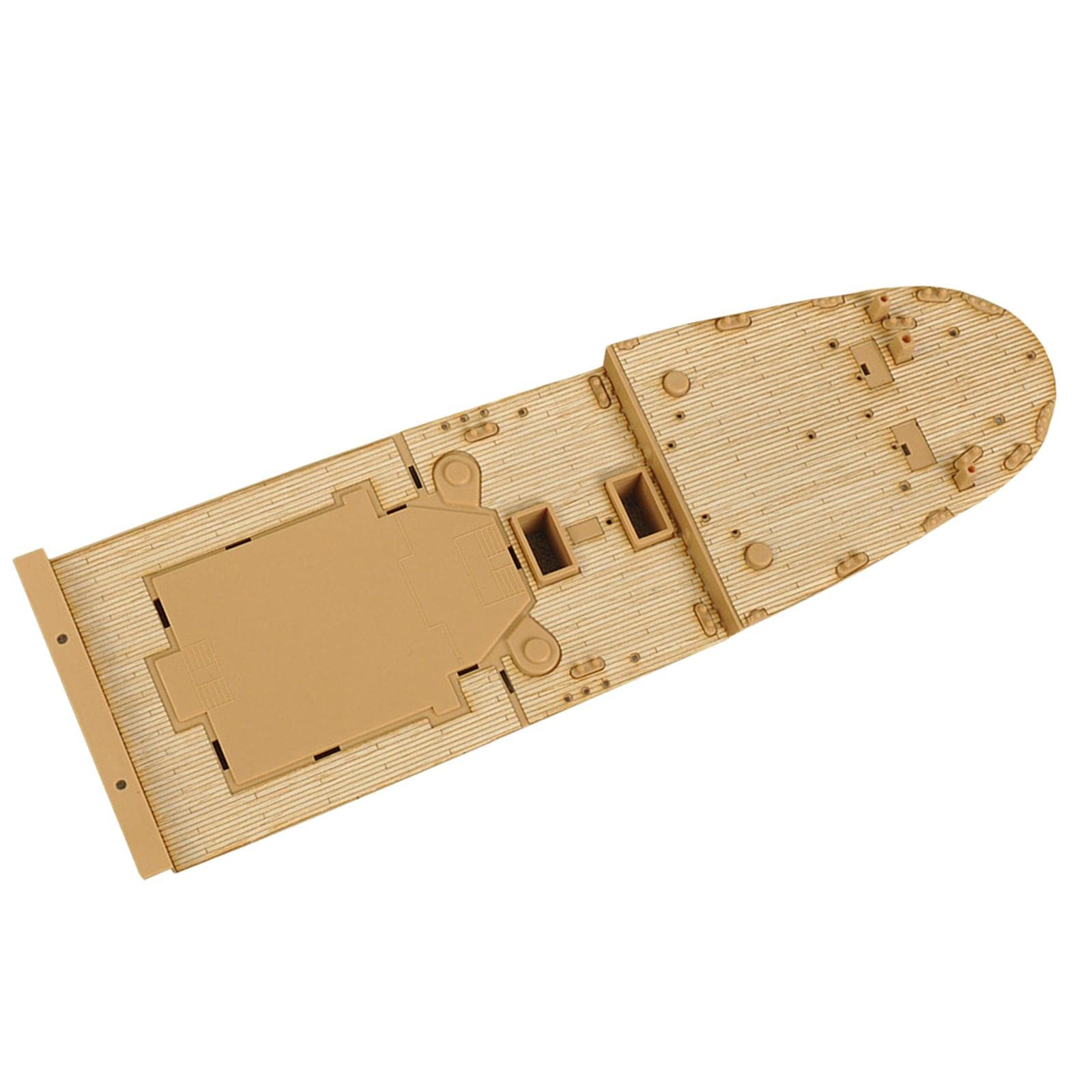 Kit de Construcción de Maquetas de Barcos a Escala 1/400 con Cubierta Y Ancla, 14215