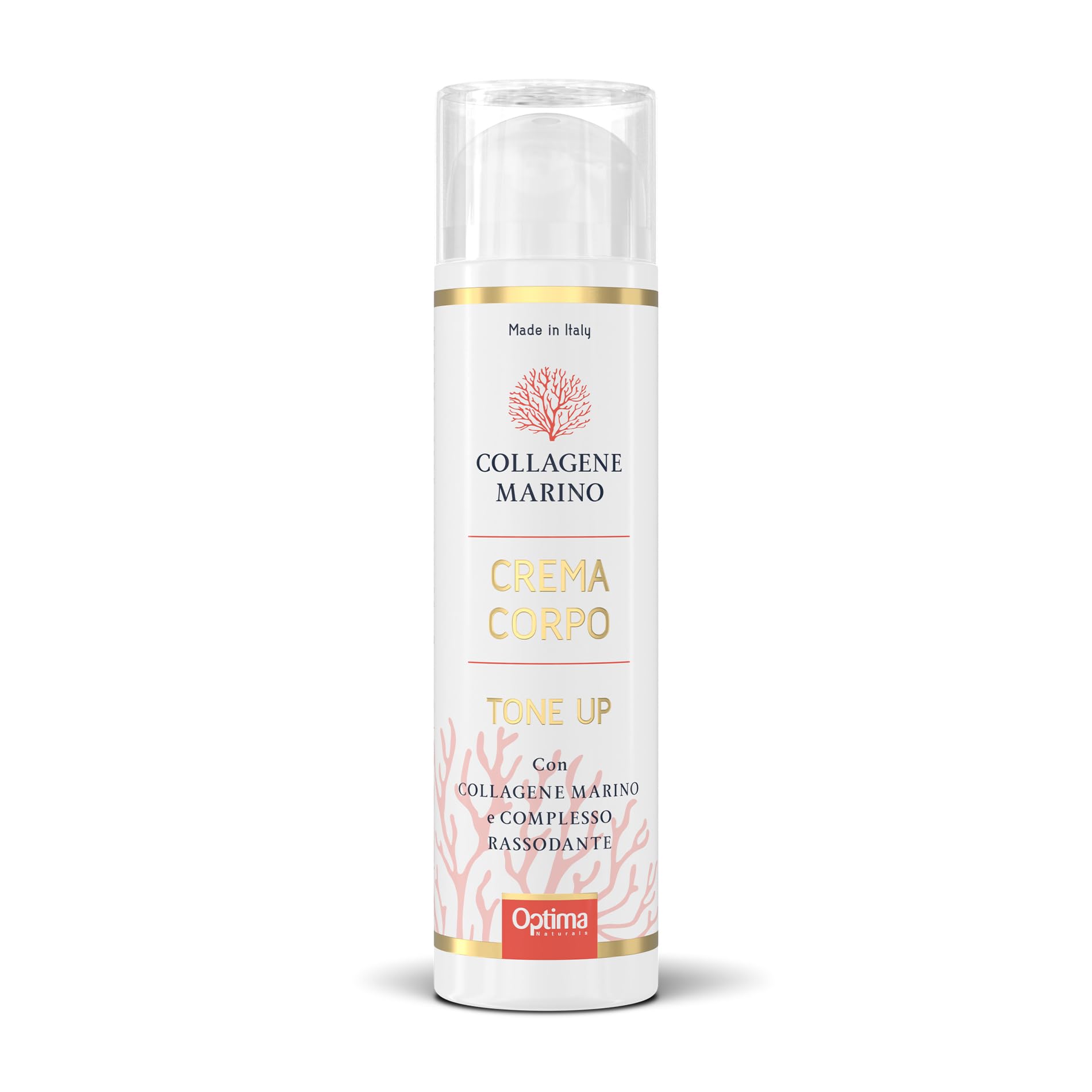  Optima Naturals Marine Collagen Tone Up Body Cream per Massa Muscolare Tonica e Pelle Elastica
| Optima Naturals Marine