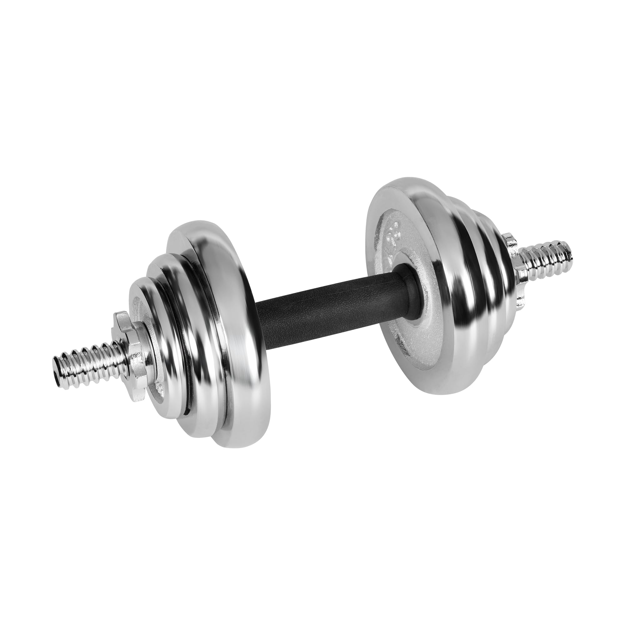 Rebel Electro Hantle Żeliwne Chromowane w Walizce z Gryfem Zestaw 20kg Regulowane RBA-2326-20