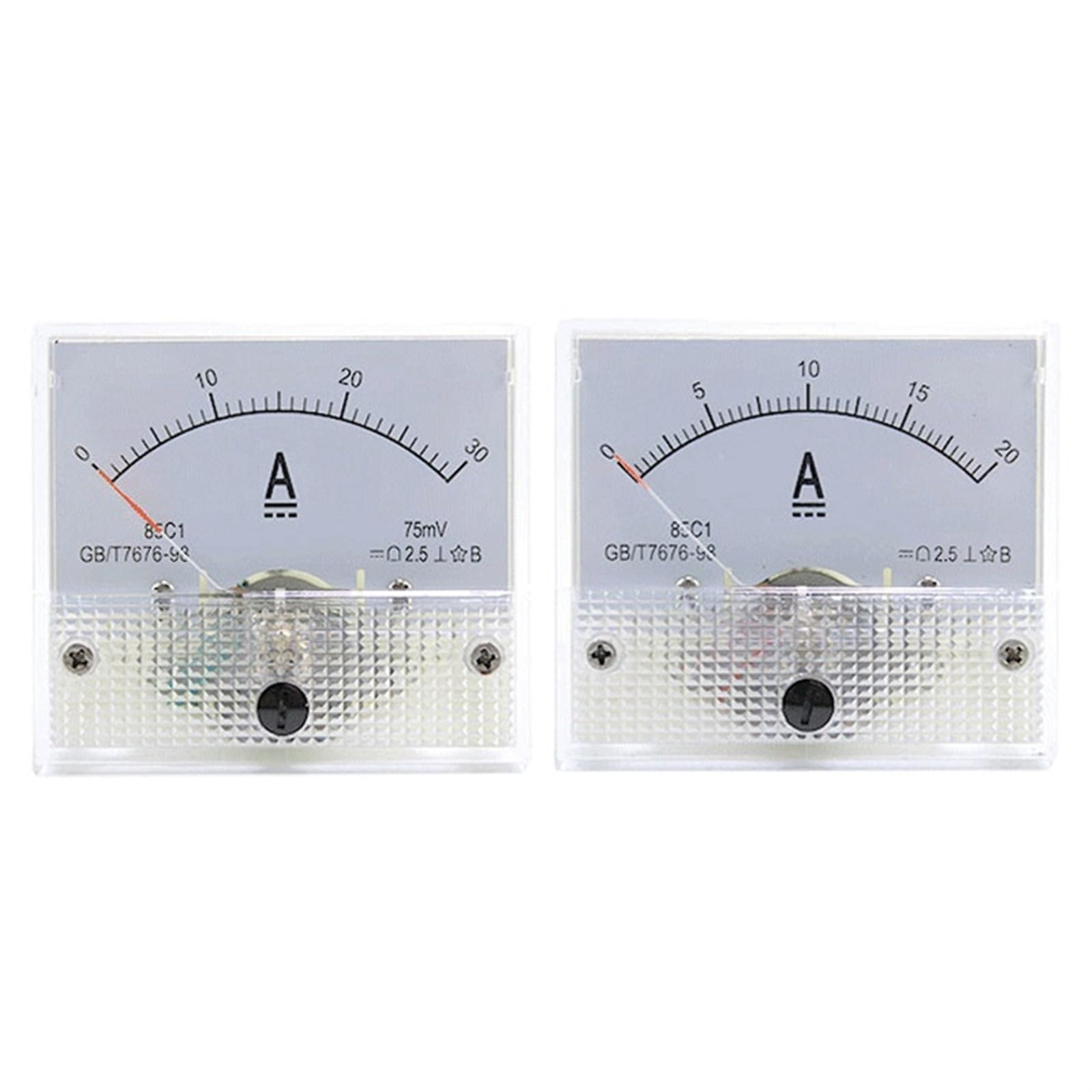 Compteur analogique DC 85C1-A 300A pour mesure précise de courant
