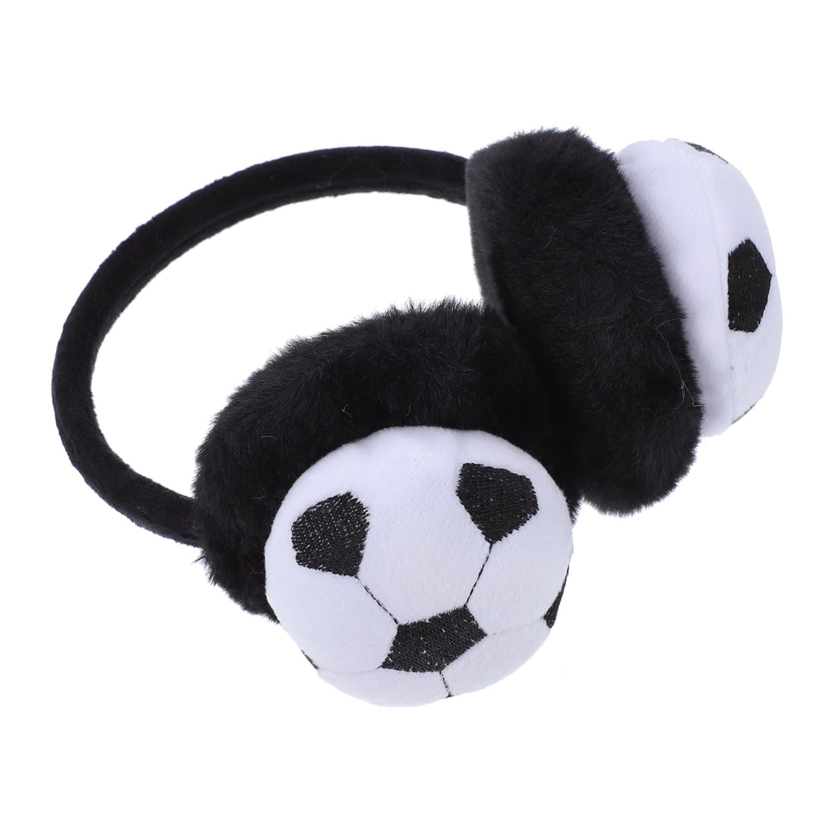 Healeved Plush Winter Ear Warmer for Soccer Earmuffs Comfortable Breathable Ear Protective Cover Lightweight Skin Friendly Design for Boys