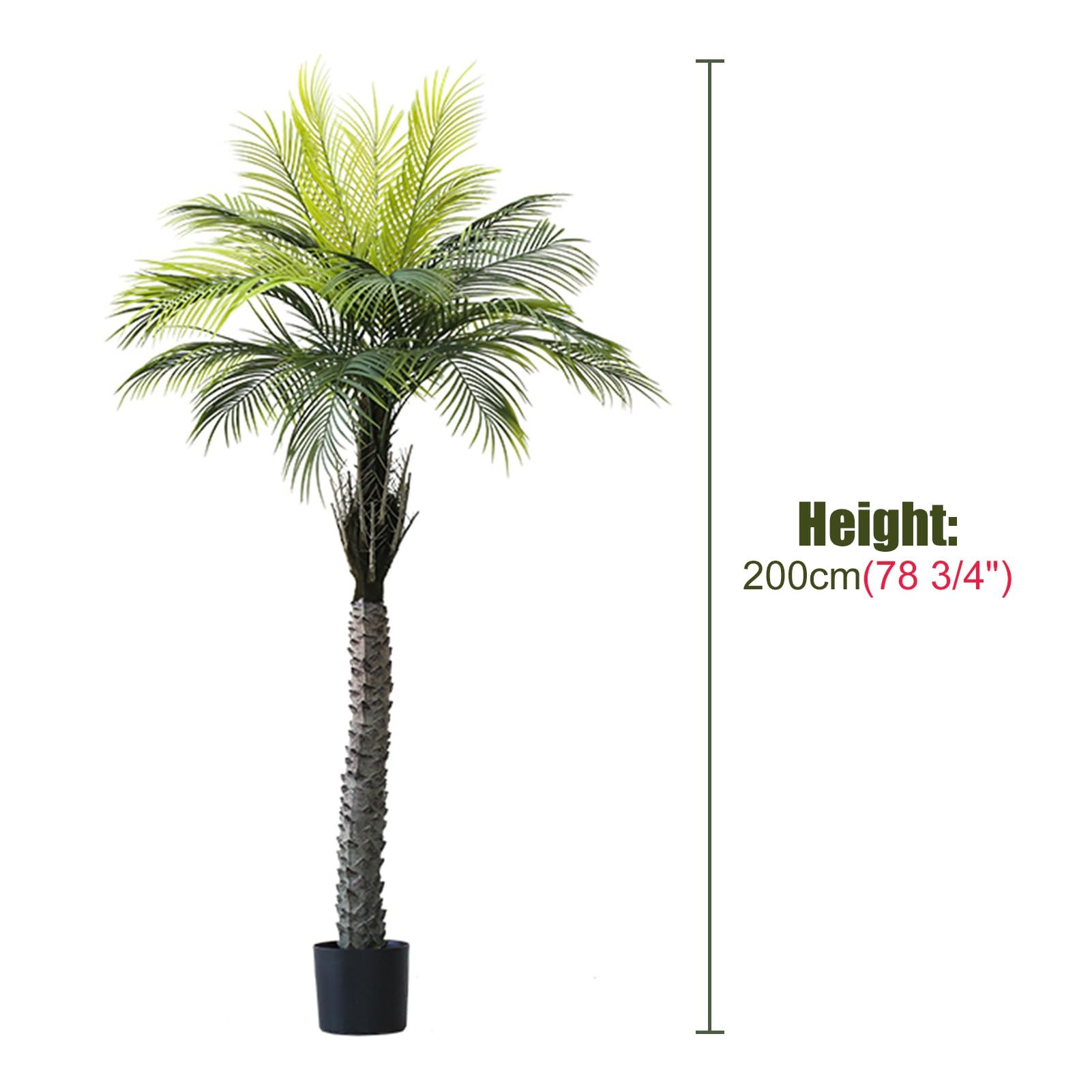 Amazon｜ZOCWJK 人工ココナッツツリー 背の高い人工植物屋内、人工ヤシ