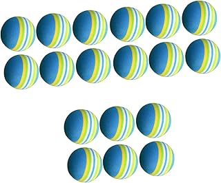 CLISPEED 40 Pcs Training Aid Balls Practice Balls Foam Sponge Golf Balls Sponge Ball Training Ball Soft Ball Indoor Tool Child Soft Balls Indoor Training Golfball Training Supplies