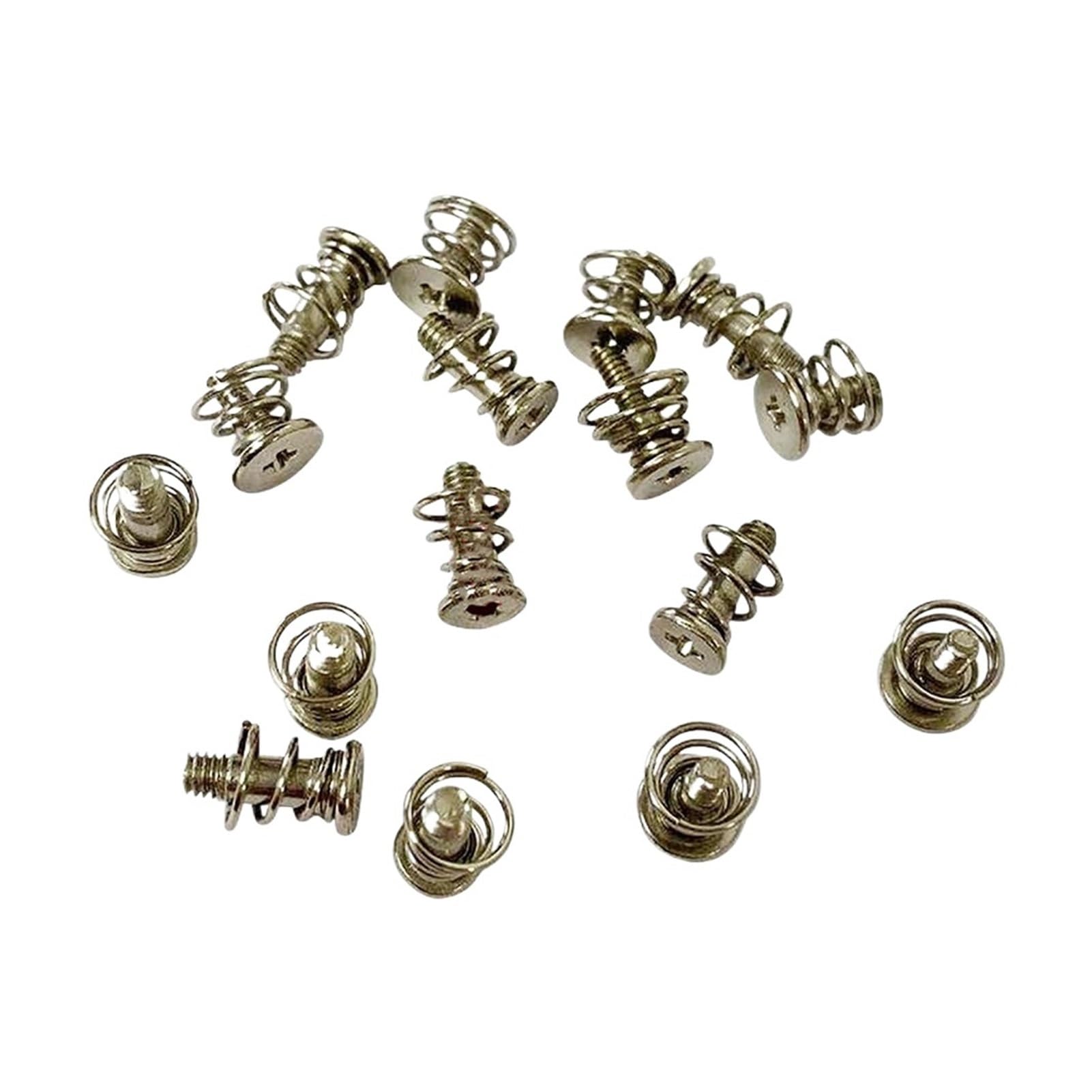 BARRINS Spring Graphics Card Screws M2 M2.5 7mm 9mm 12mm 10pcs GPU Graphics Card Back Plate Heatsink Screws Spring Screws Spare Parts(M2 x 9mm)