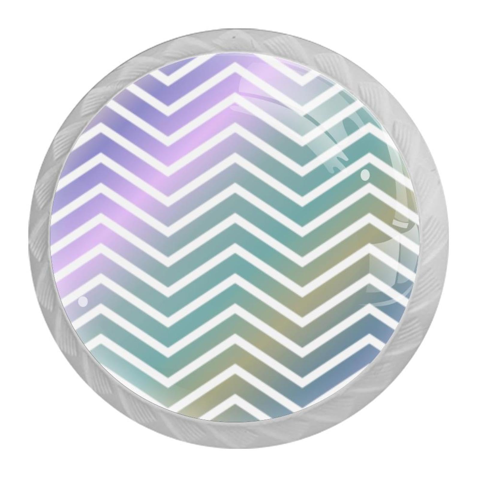 Tqmspg Multi12 4 Pieces Drawer Pulls Stripes Door Knobs Dresser Handles For Kitchen Wardrobe Cupboard Hardware Furniture