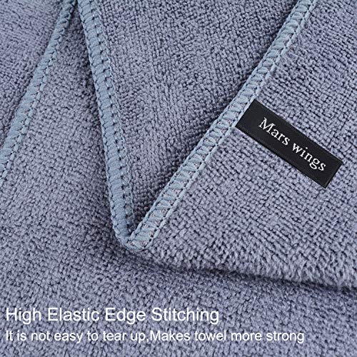 Microfiber Bath Towel Bath Sheets 2 Pack (32 X 71 Inch) Oversized Extra Large Super Absorbent Quick Fast Drying Soft Eco-Friendly Towels For Body Bathroom Travel (2Pcs Grey) #TOP2