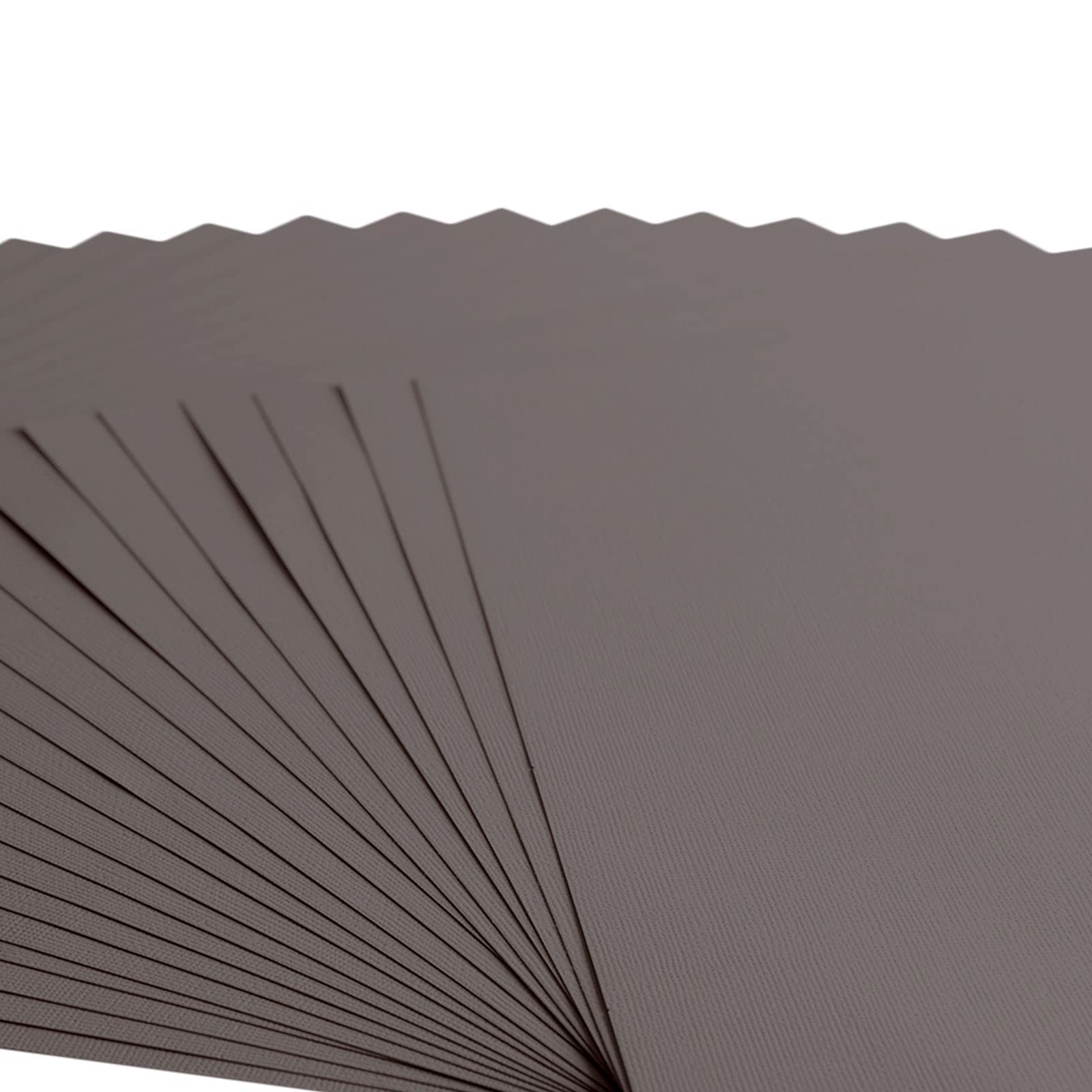 Cartoncino Liscio Colorato 30,5x30,5 Cm - Cool Grigio - 20 Fogli Da 216 Gsm Per Scrapbooking E Biglietti