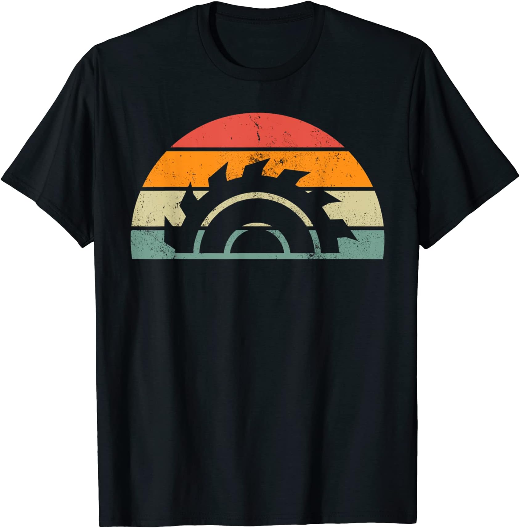 Carpenter Tshirt for Women and MenVintage Carpenters Tee Shirt with a Saw Blade for Carpenter T-Shirt
