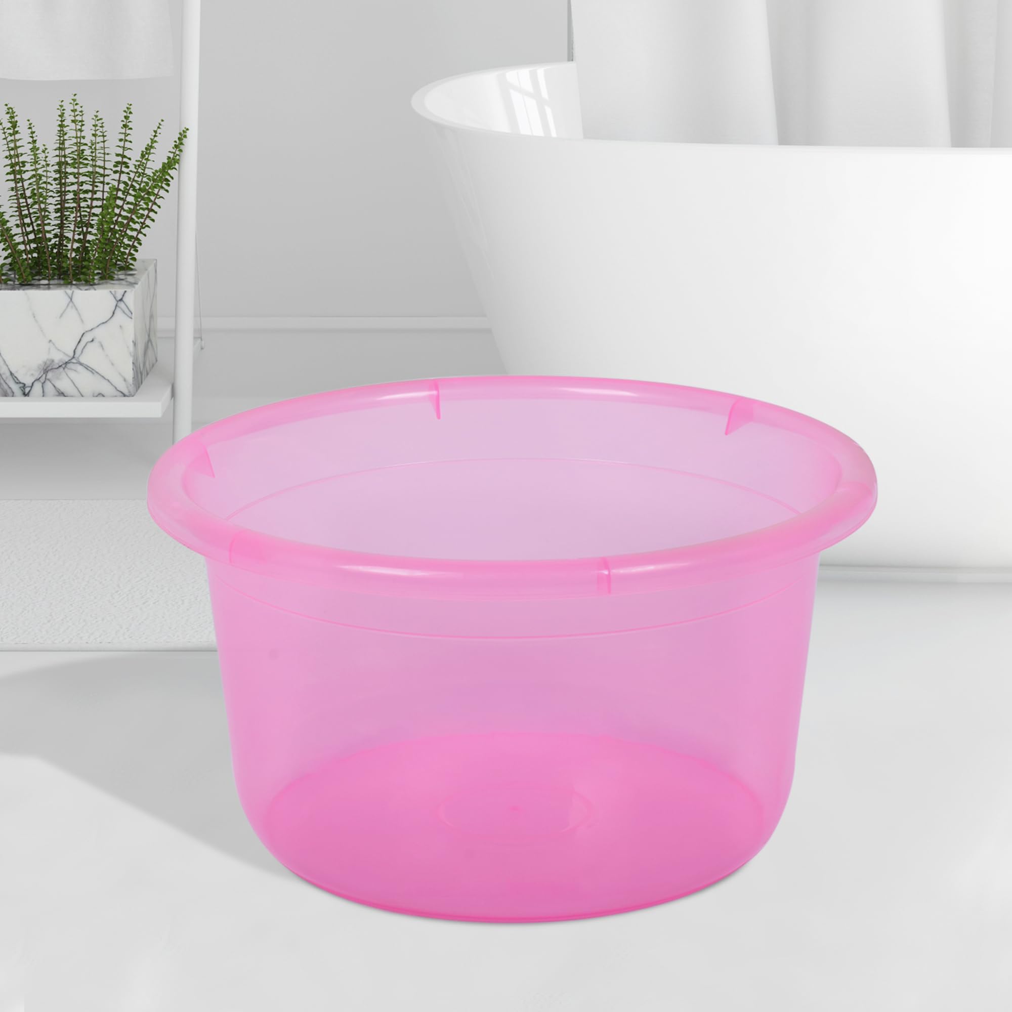 Durable Plastic Bath Tub - 40L, Unbreakable! -16 Durable Plastic Bath Tub - 40L, Unbreakable! -16