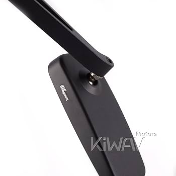 Amazon | MAGAZI マガジ クラシック バイクミラー 黒い アルミ製