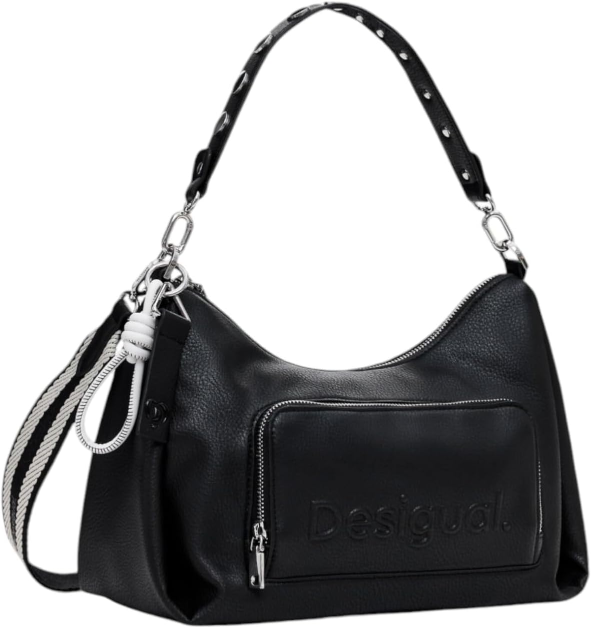 Desigual Women Accessories PU Hand Bag, Black, One Size Amazon.co.uk